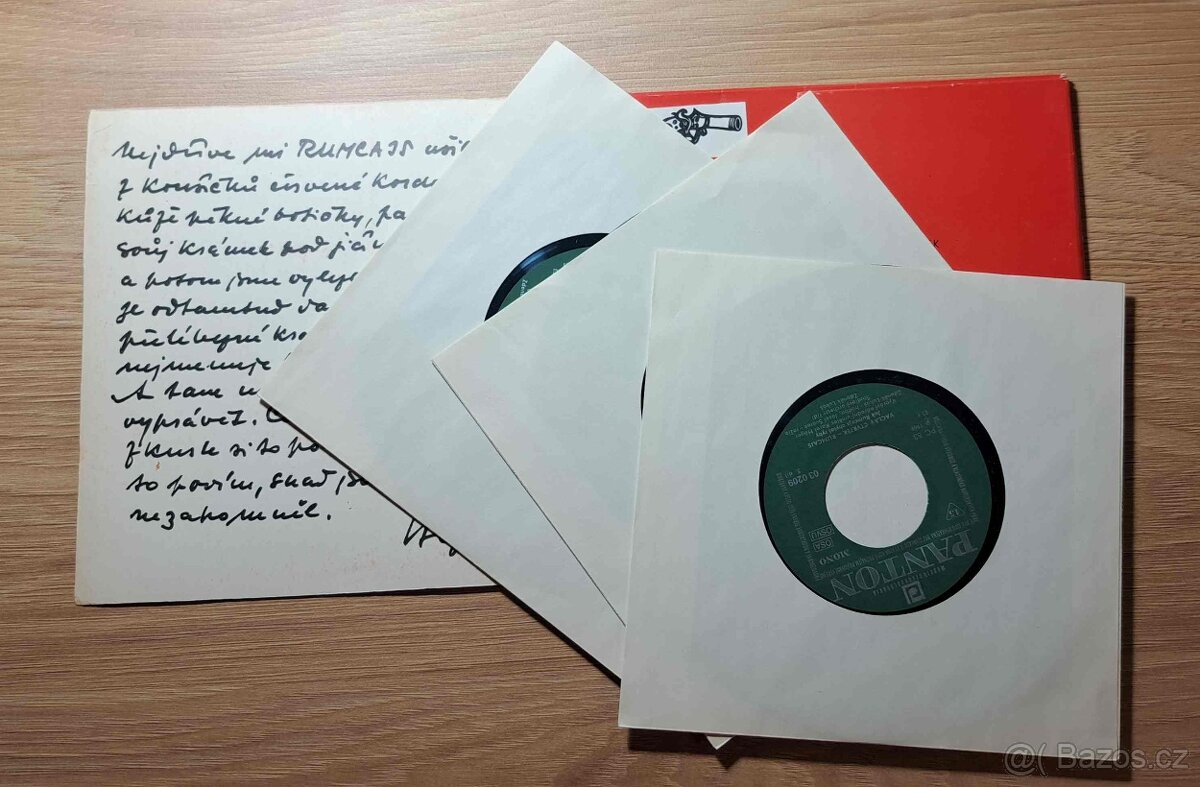 prodám malé gramofonové desky typu SINGL - 2