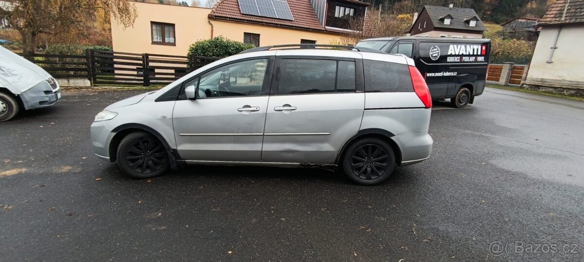 Mazda 5 rok 2007 . 2.0 nafta 81kw - 2