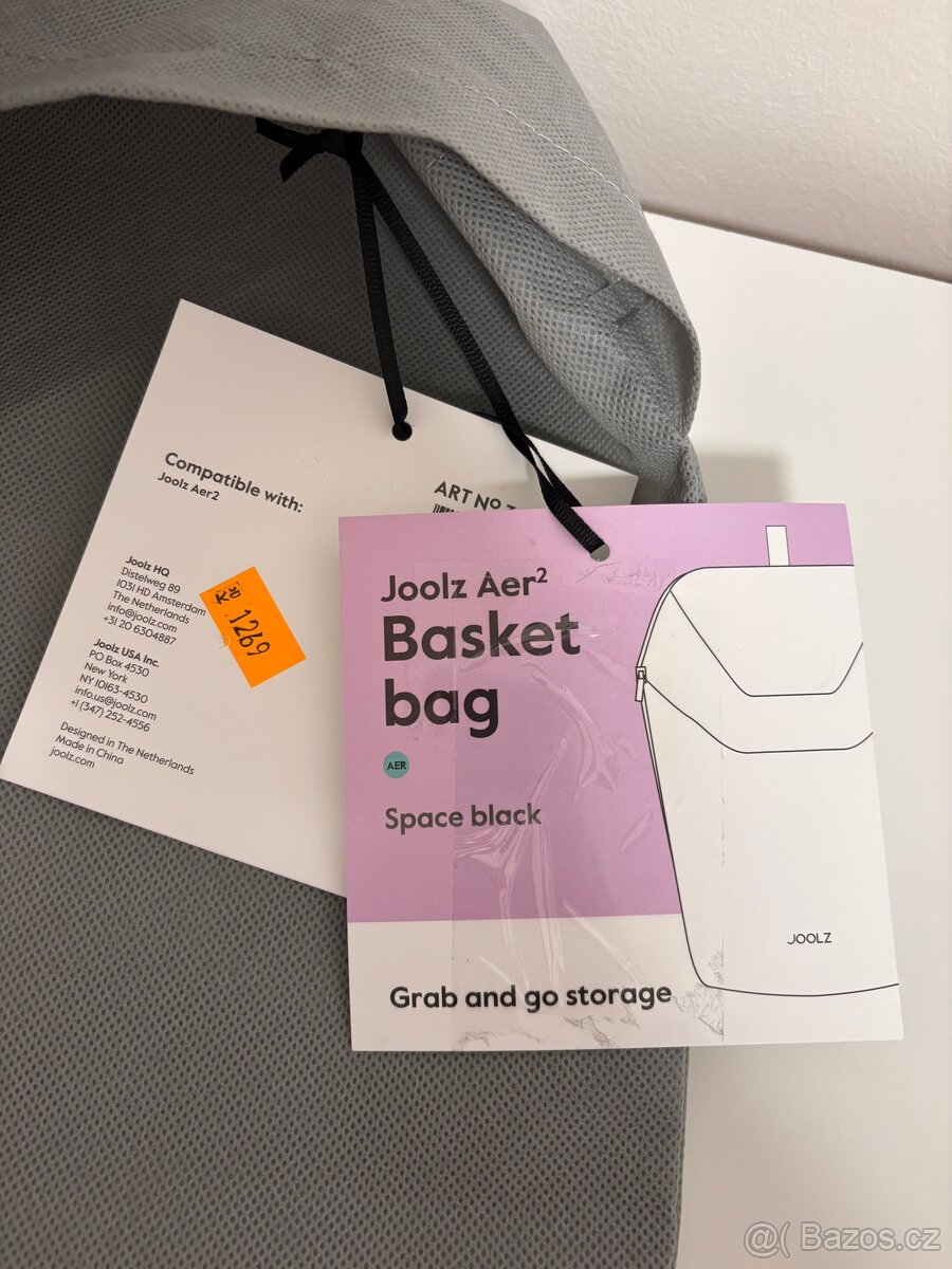 Joolz Aer2 taška do košíku Space black - 2