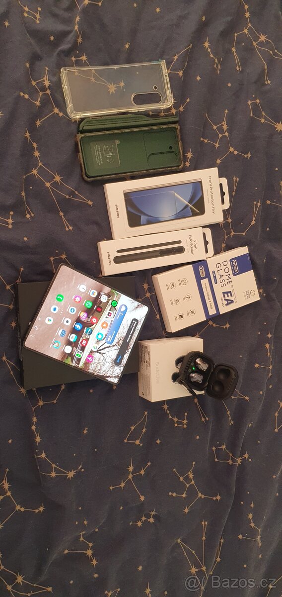 Z fold 5 512gb s příslušenstvím - 2