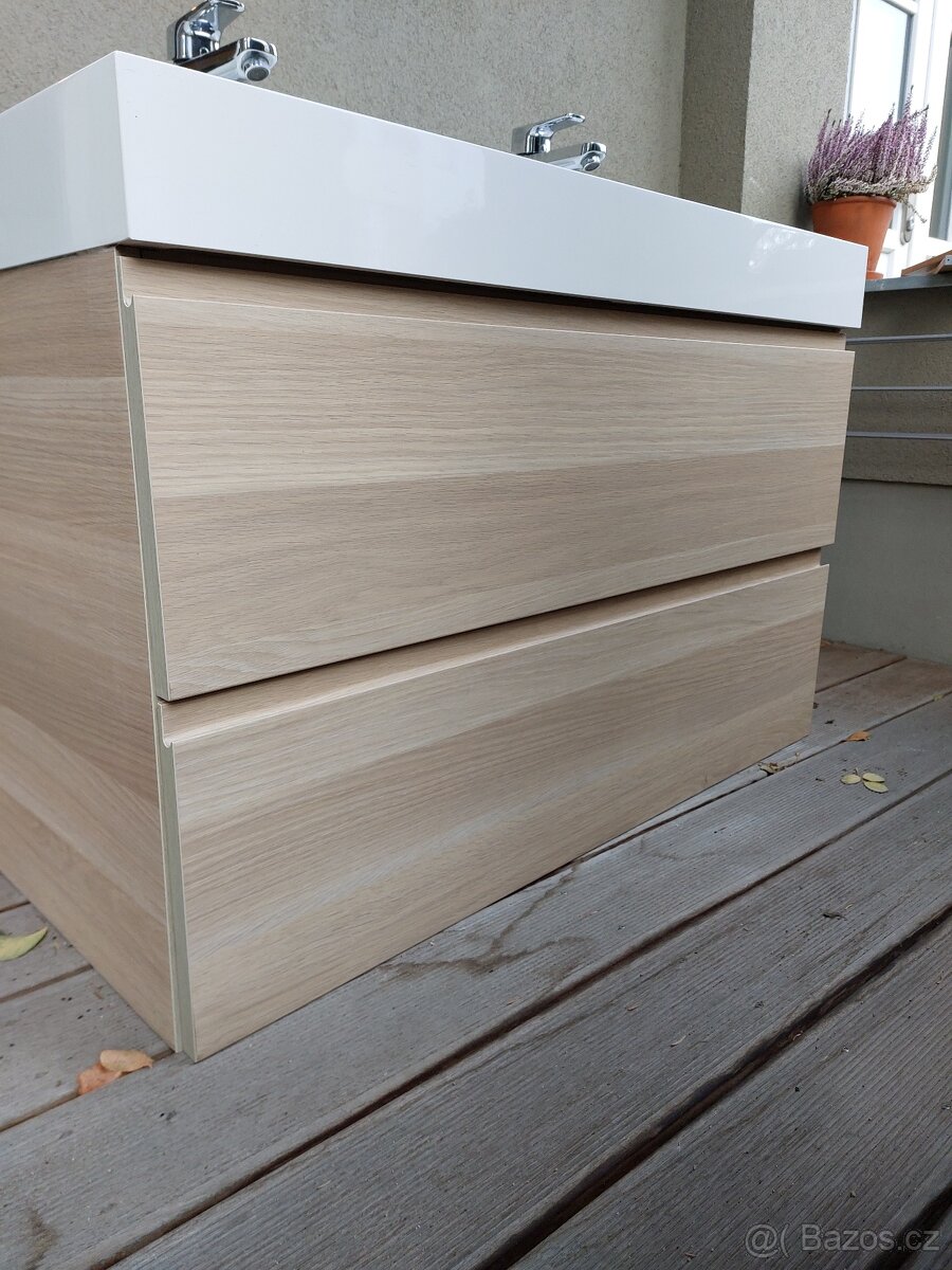 Umyvadlová skříňka s umyvadlem - 2