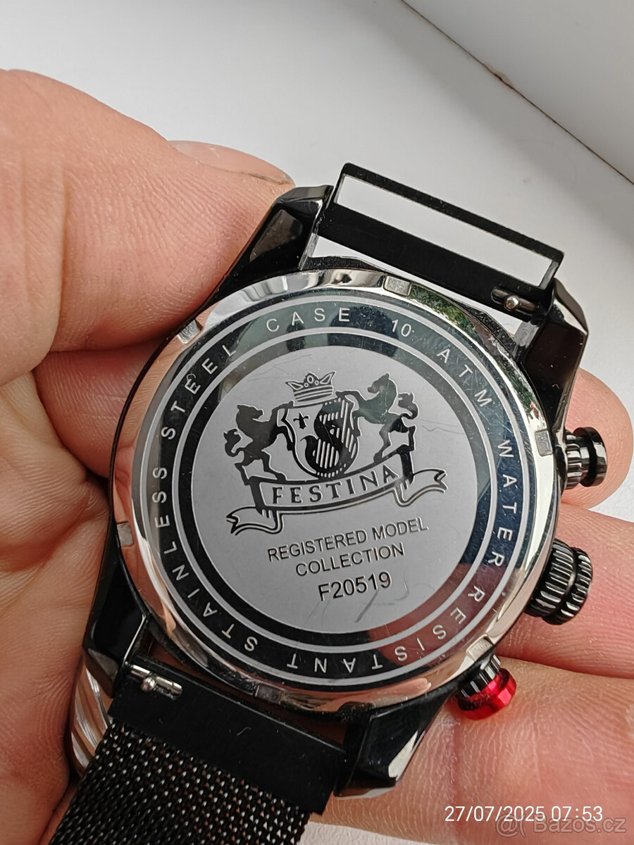Hodinky FESTINA F20519, funkční, jako nové - 2