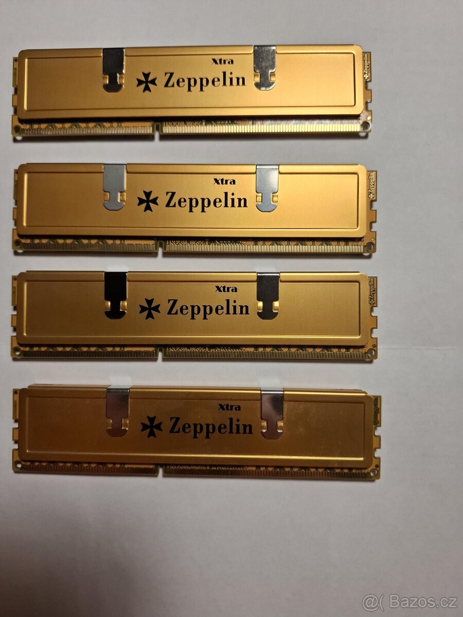 4× paměťový modul Zeppelin 1GB DDR3 1600 MHz - 2