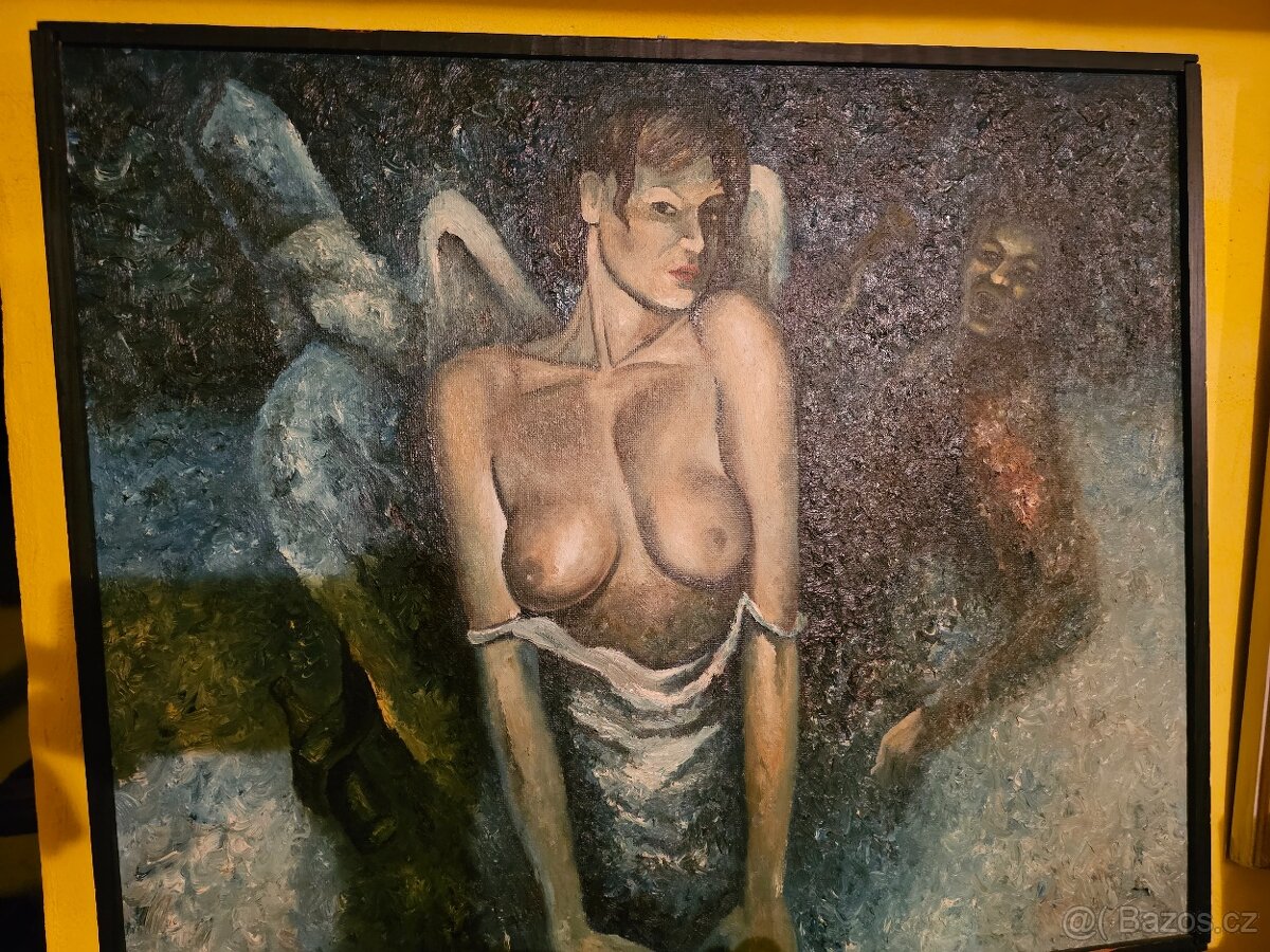 Obraz Čert / Mikuláš a Anděl - Divčí AKT - 2