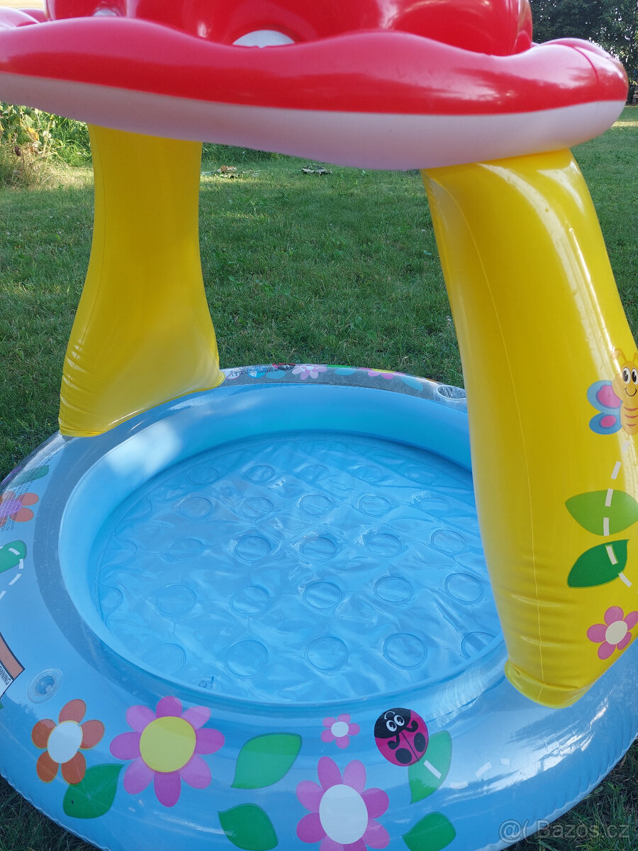 bazén ve tvaru muchomůrky - 2