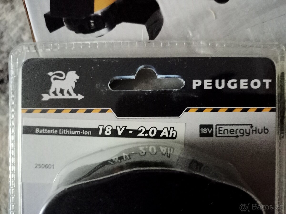 Aku bruska Peugeot - 2