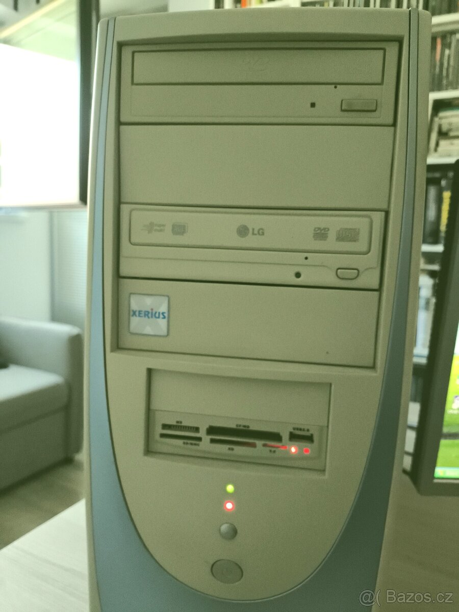 Komplet retro PC sestava (diskety, CD-R, DVD vypalovačka) - 2