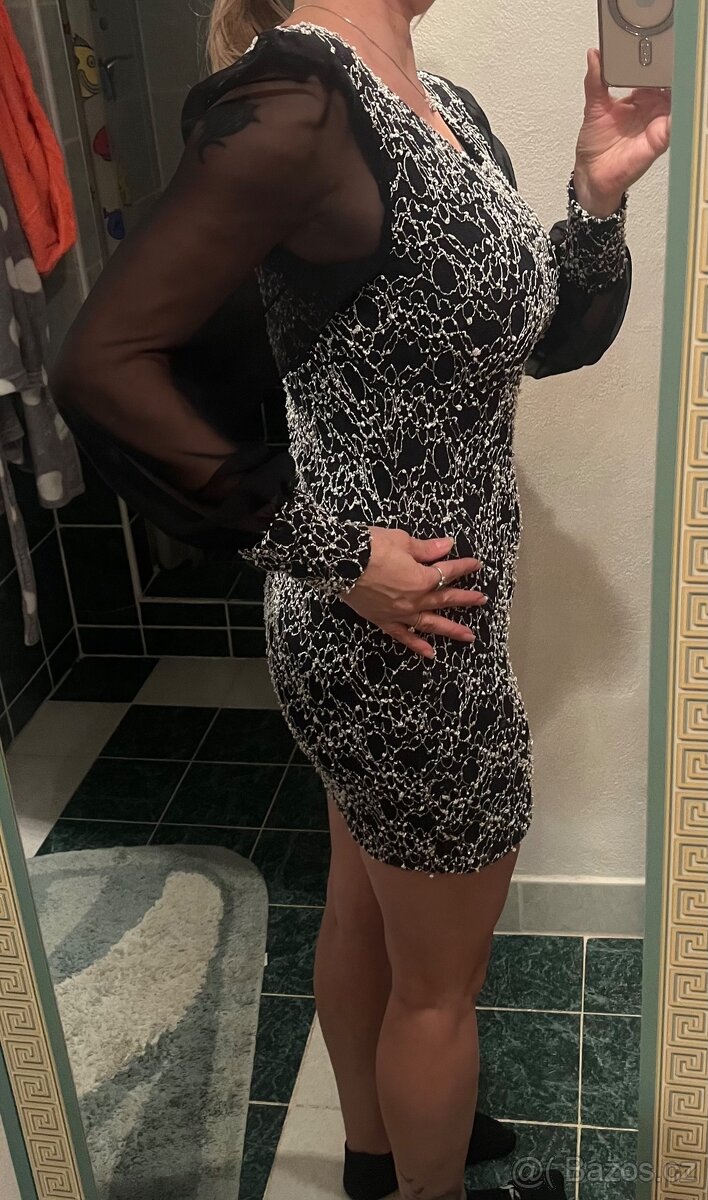 Dámské mini šaty vel. M - 2