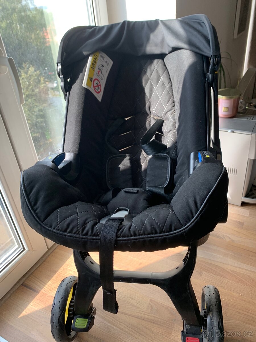 Doona autosedačka + isofix černá + donna taška - 2