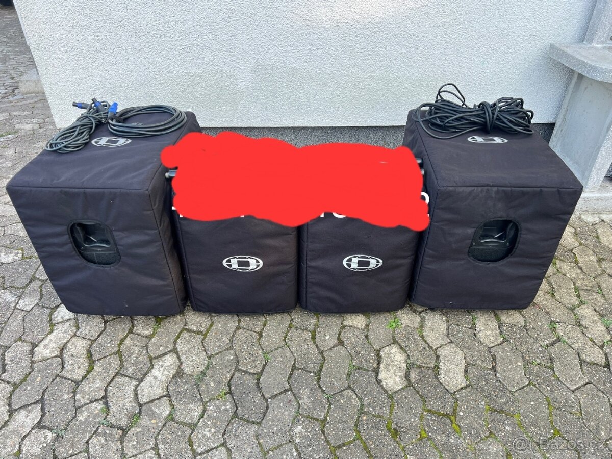 Prodam profi ozvucovaci system Dynacord D lite 2000 - 2