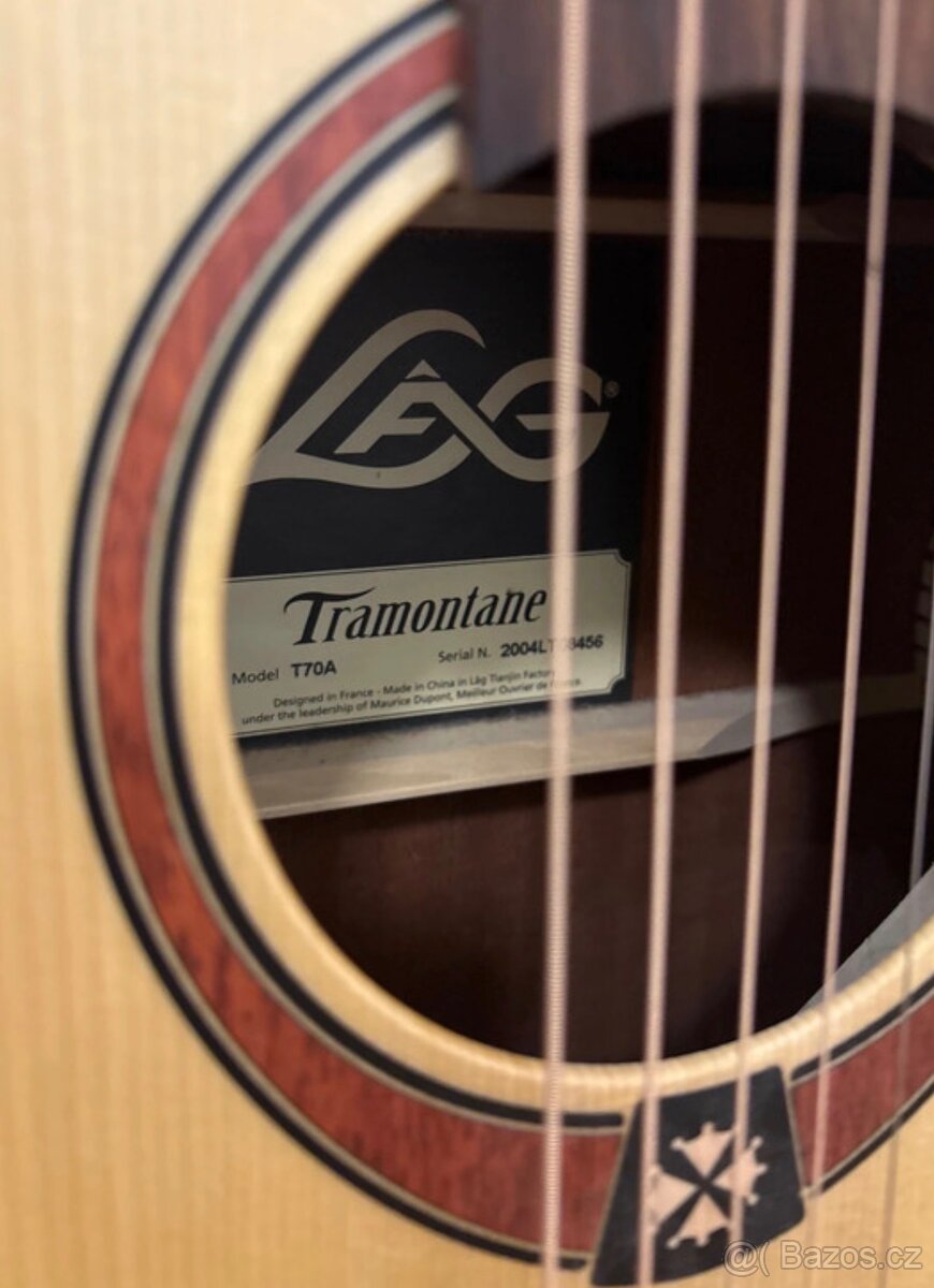 LAG Tramontane T70A Akustická kytara - 2