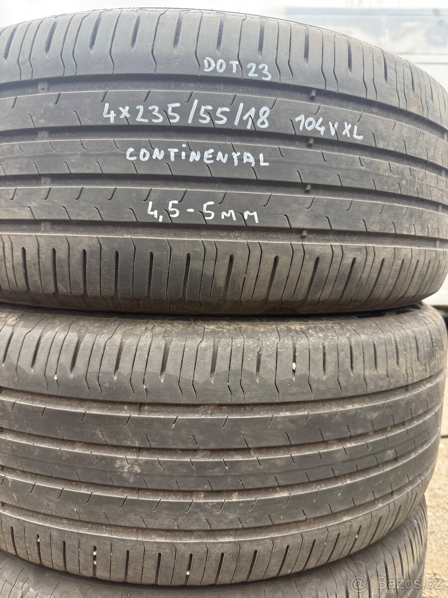 4x letní pneu r18 235/55/18 - 2