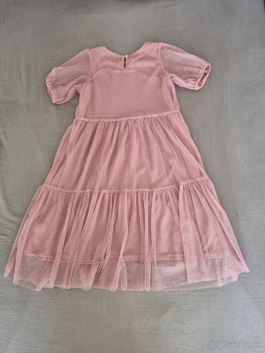 Třpytivé šaty vel. 134 - 2