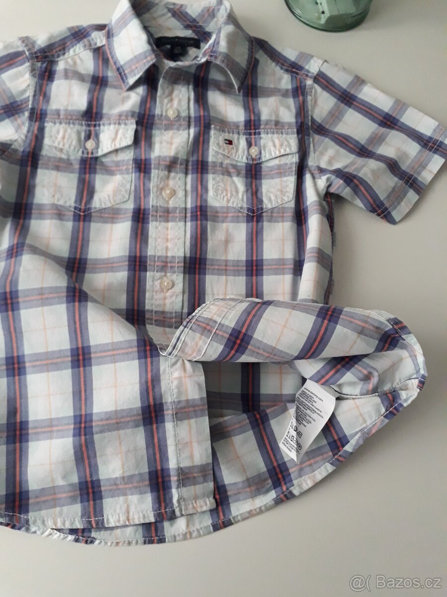 Dětská košile TOMMY HILFIGER vel. 122 - 2
