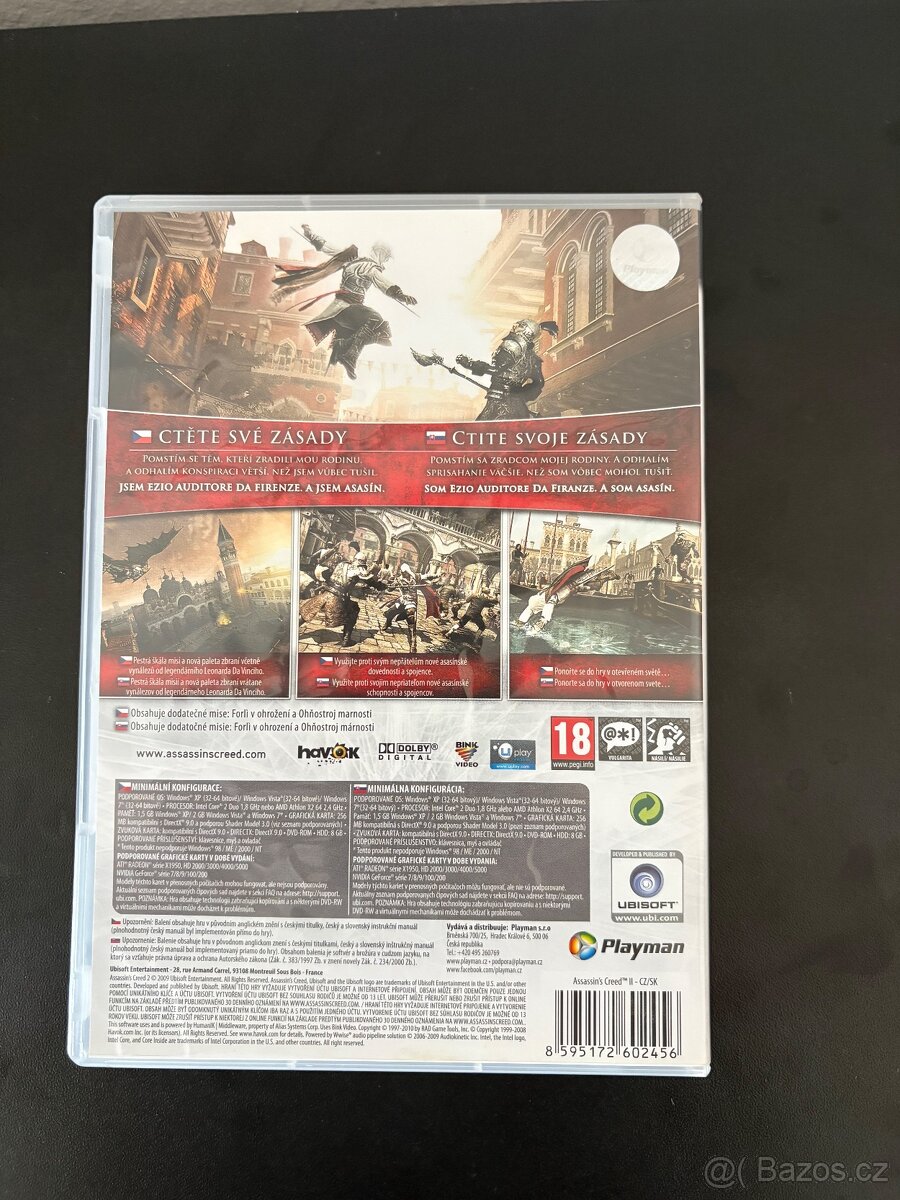 Assassin’s Creed II PC DVD – české titulky - 2