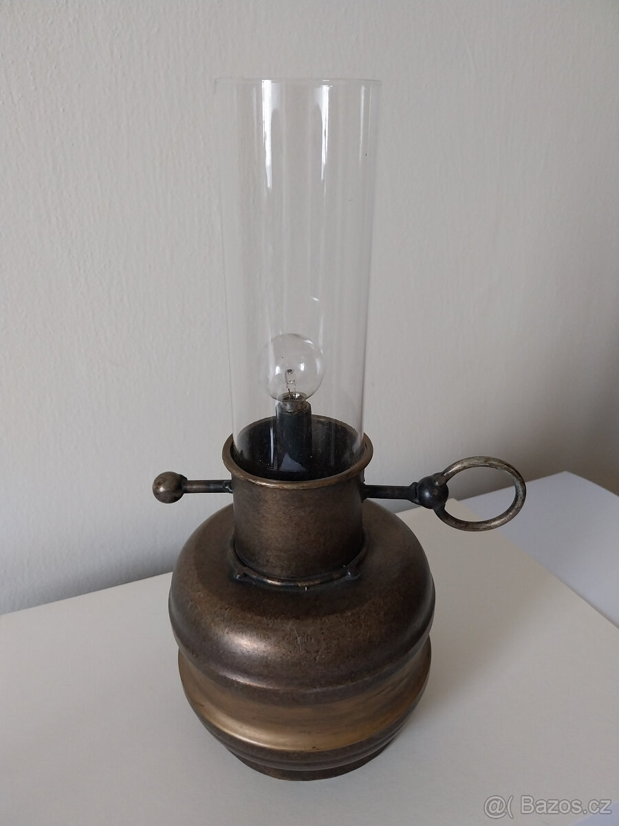 Lodní lampa, replika z 80tých let, svítí - 2