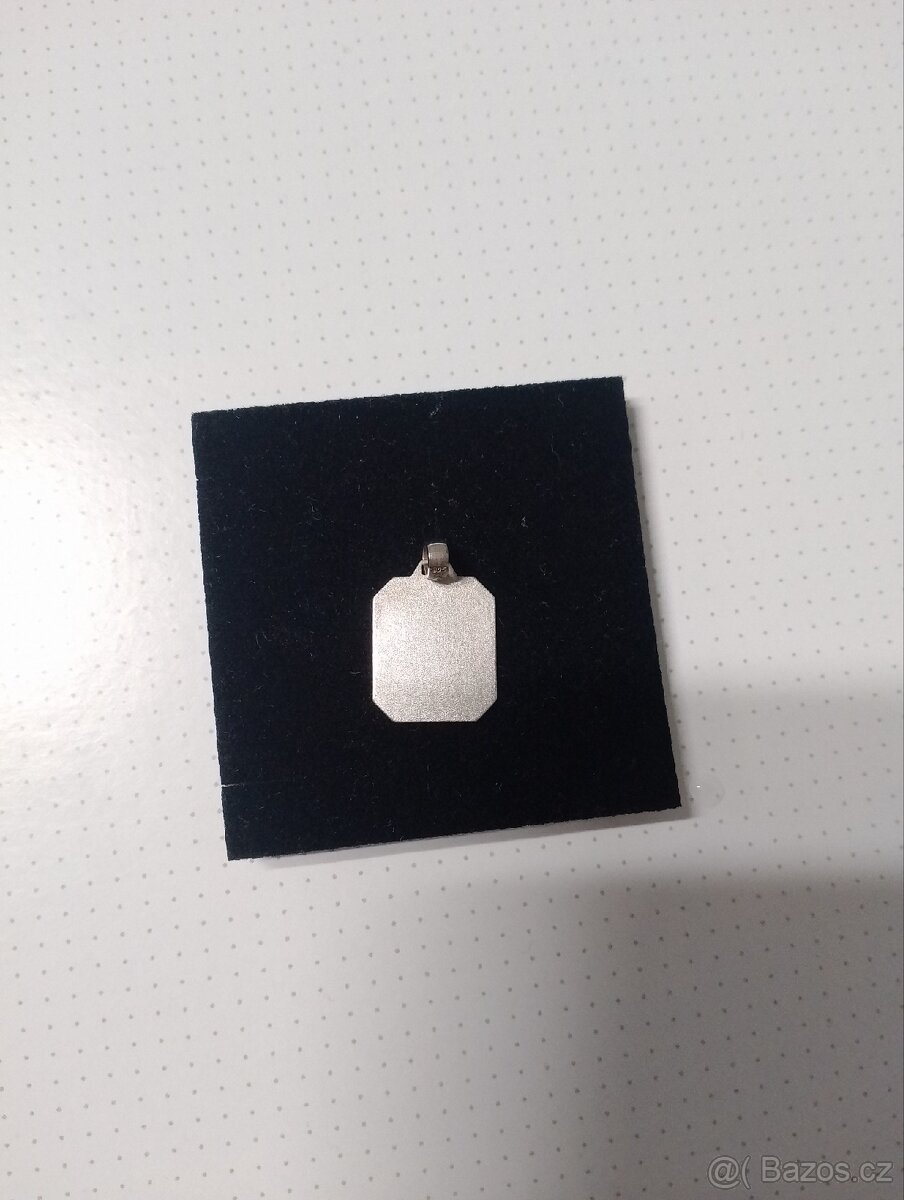 Přívěsek stříbro - střelec - 2