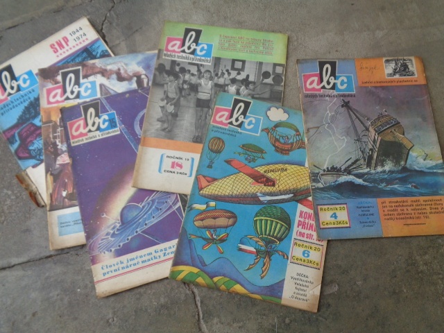Časopis ABC - ročník 15,18,19 a 20 - 2