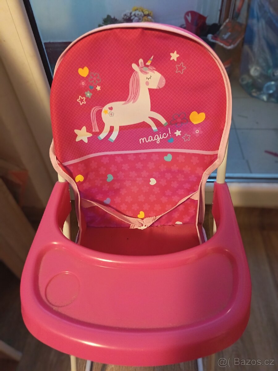Jídelní židlička pro panenky - 2