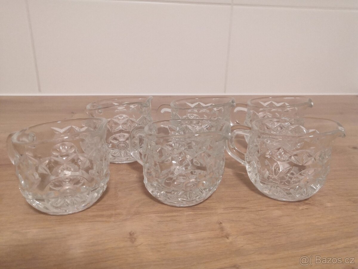 SADA 6 KS MINIDŽBÁNKŮ/SKLENIČEK - 2