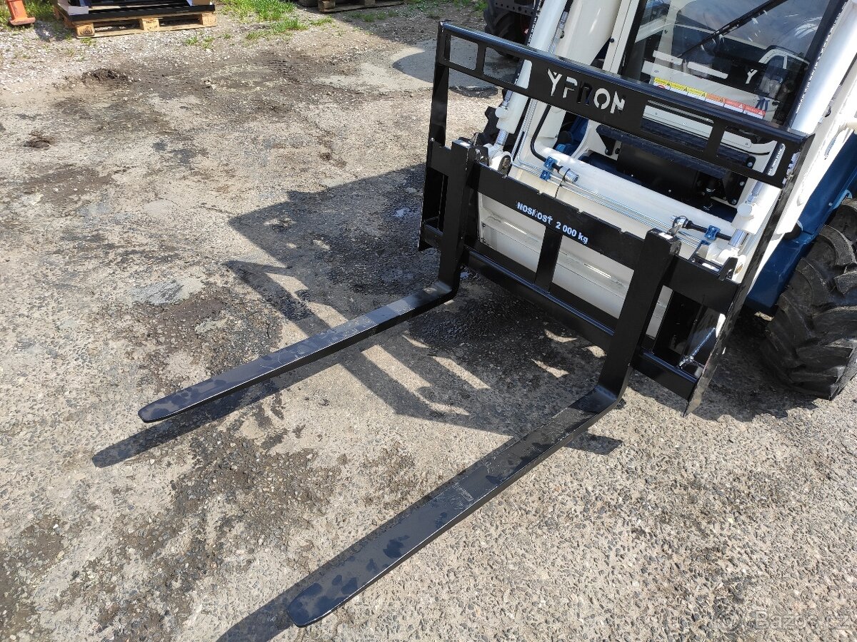 Paletizační vidle na smykový nakladač - 2
