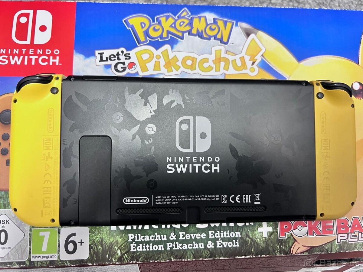 Nintendo Switch Pokémon Let’s Go Pikachu & Eevee Limited Edi - 2