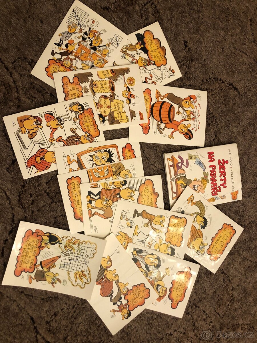 Retro pohlednice, vtipy, - 2