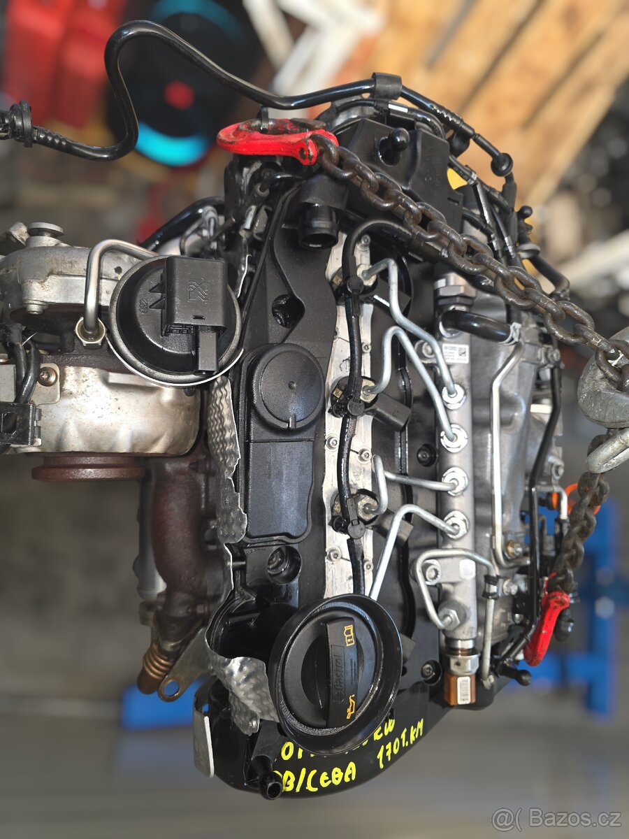 Motor 2,0 TDI 125kw CEGA/CBB 170t. km GARANCE záruka - 2