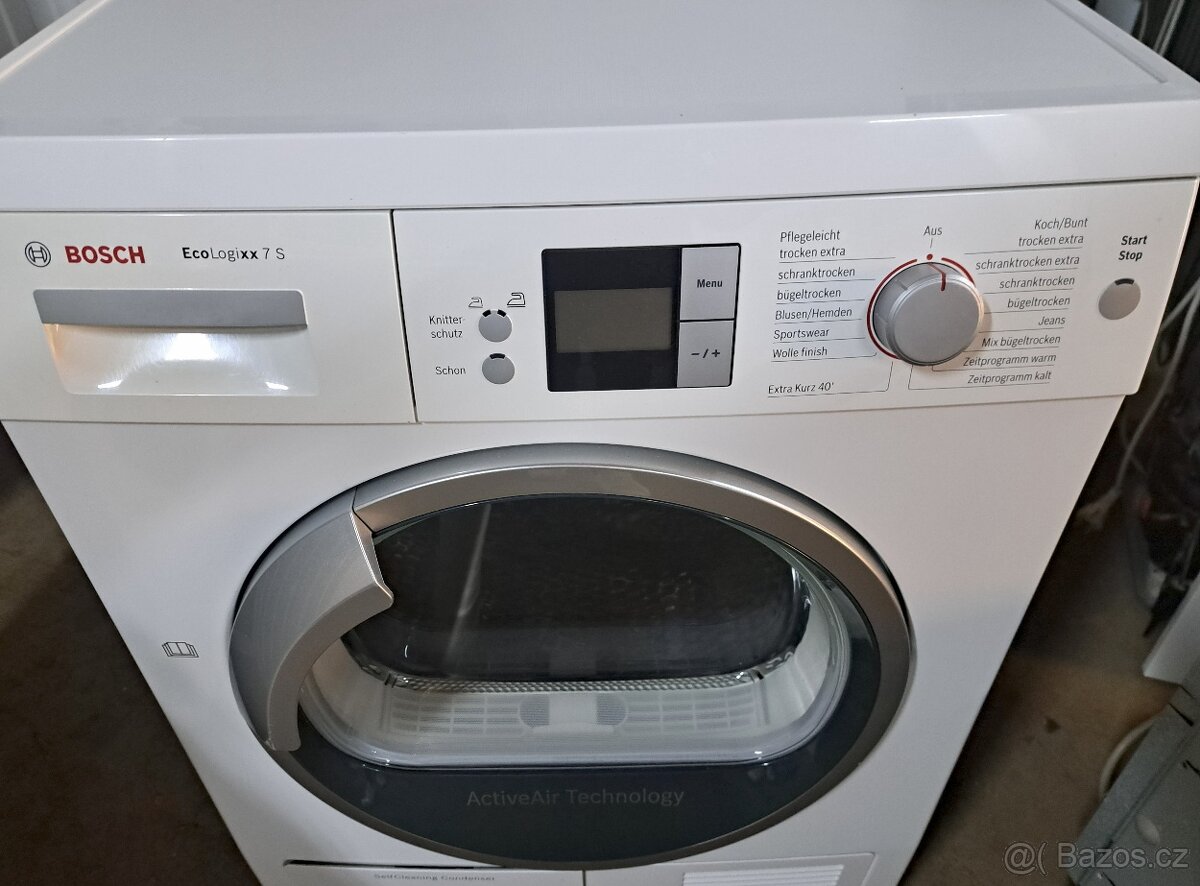 Sušička s tepeln. čerpadlem BOSCH EcoLogixx7 S. - 2