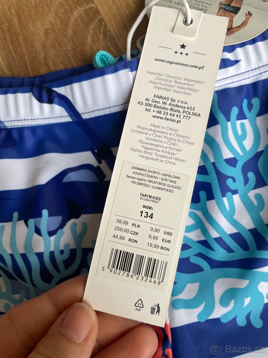Chlapecké nové plavky 134 - 2