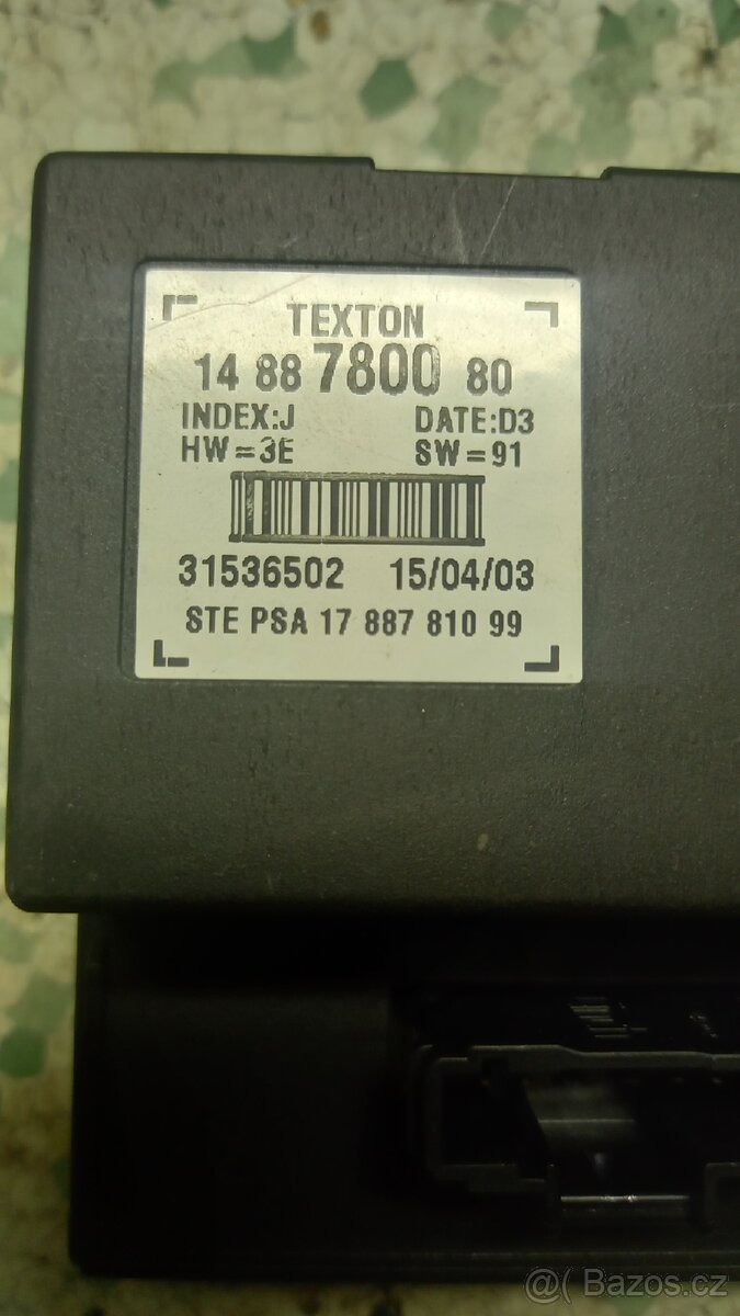 ŘJ posuvných dveří C8, P 807 - 2