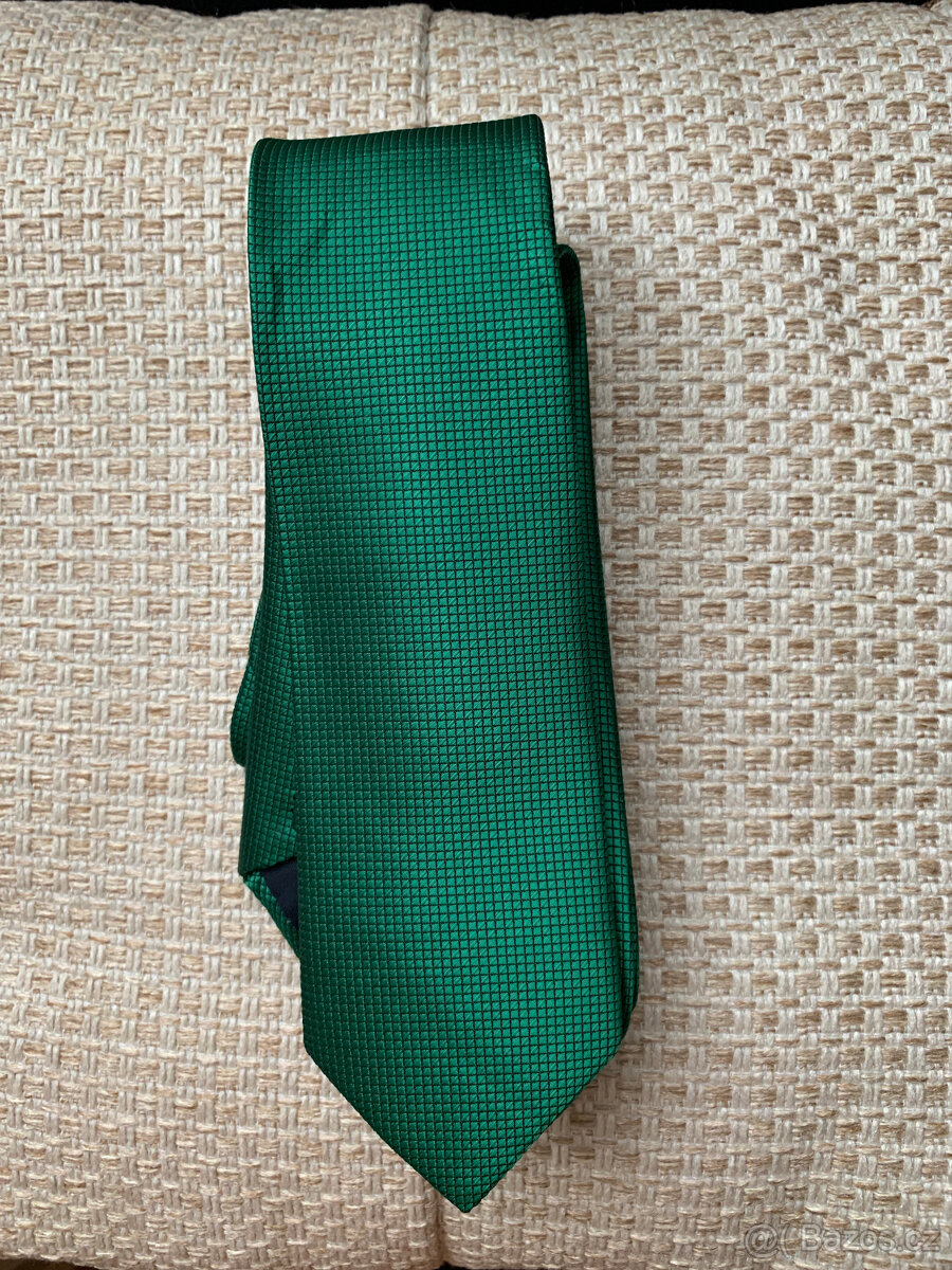 Zelená kravata, uzká - 2