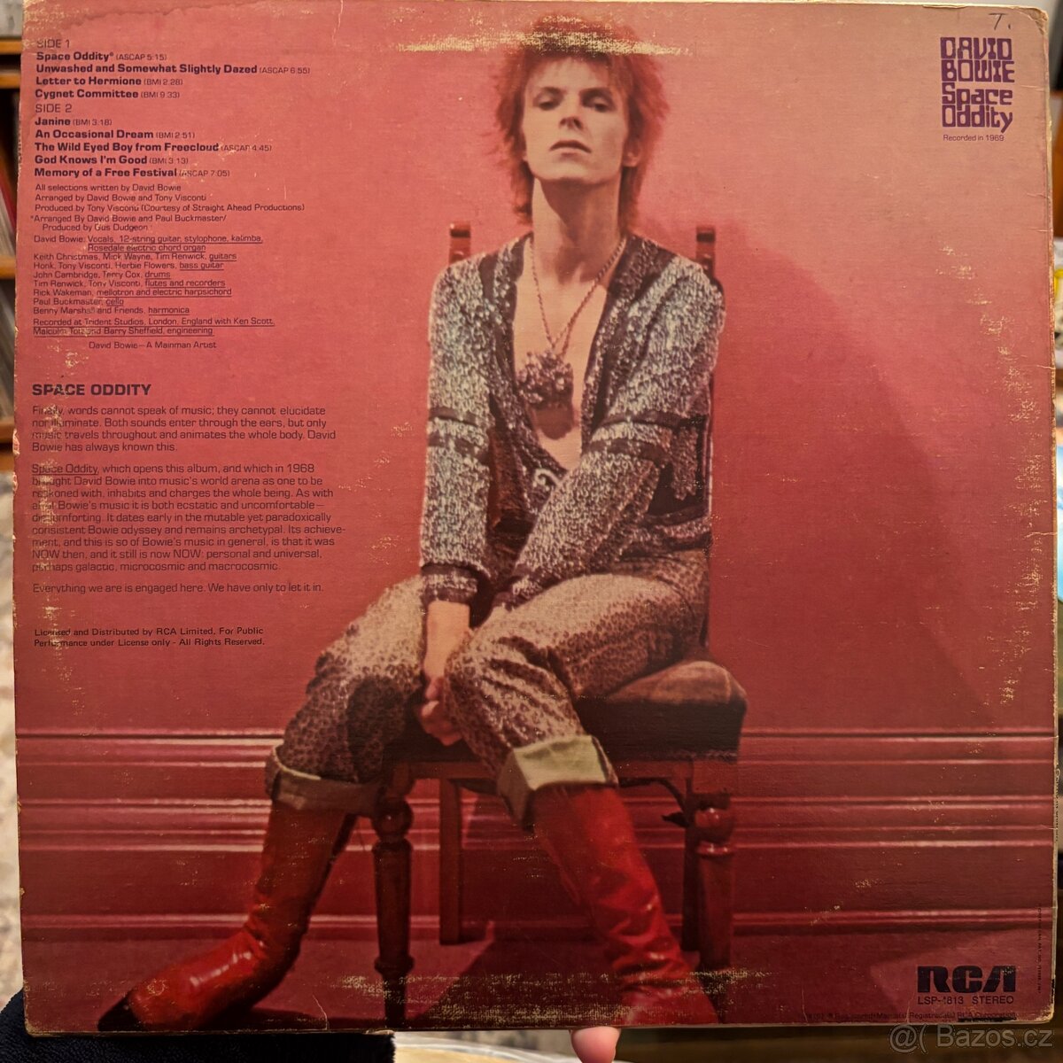 David Bowie — Space Oddity. LP - 2
