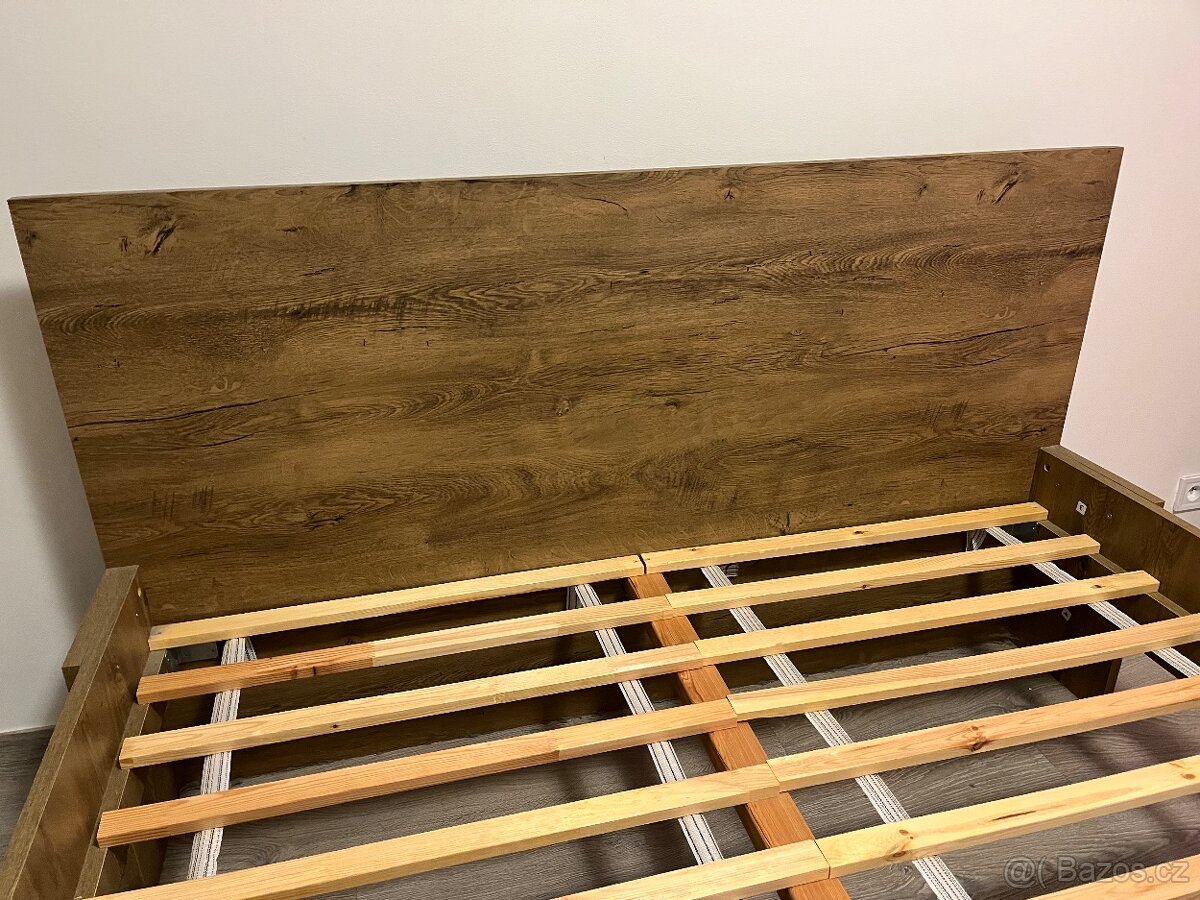 Manželská postel 160x200 cm - 2