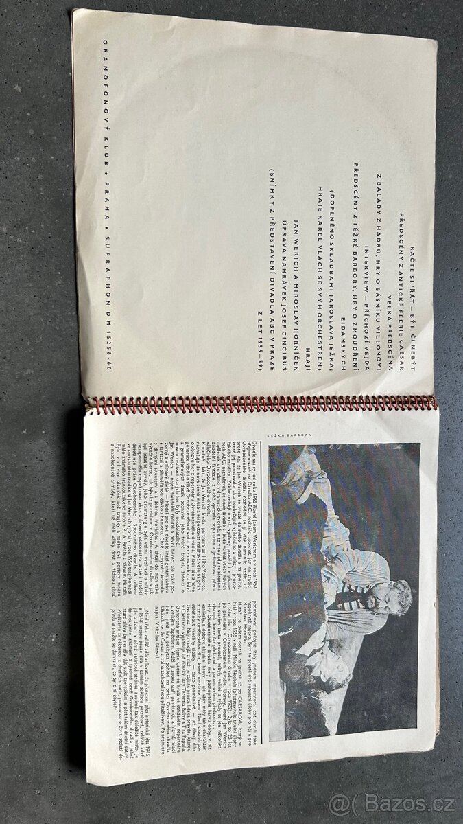 Voskovec Werich osvobozené divadlo 3LP - 2