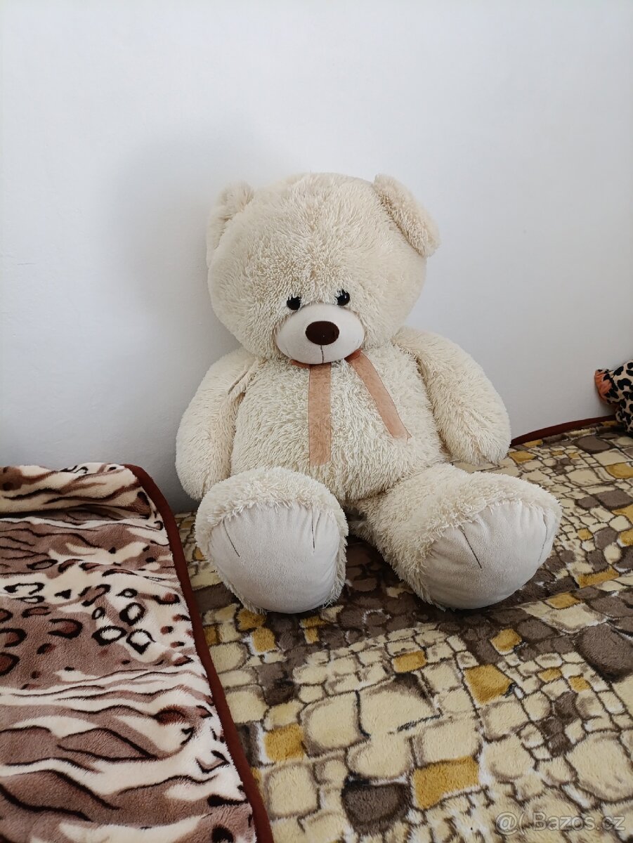 Medvěd medvídek plyšový 120cm - 2
