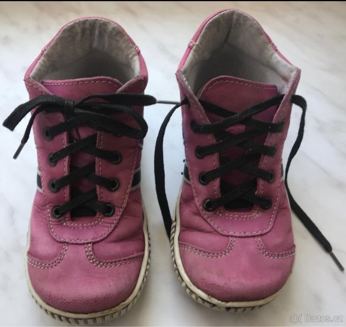 Dívčí celoroční kožené boty Pegres Elite,vel.25 - 2