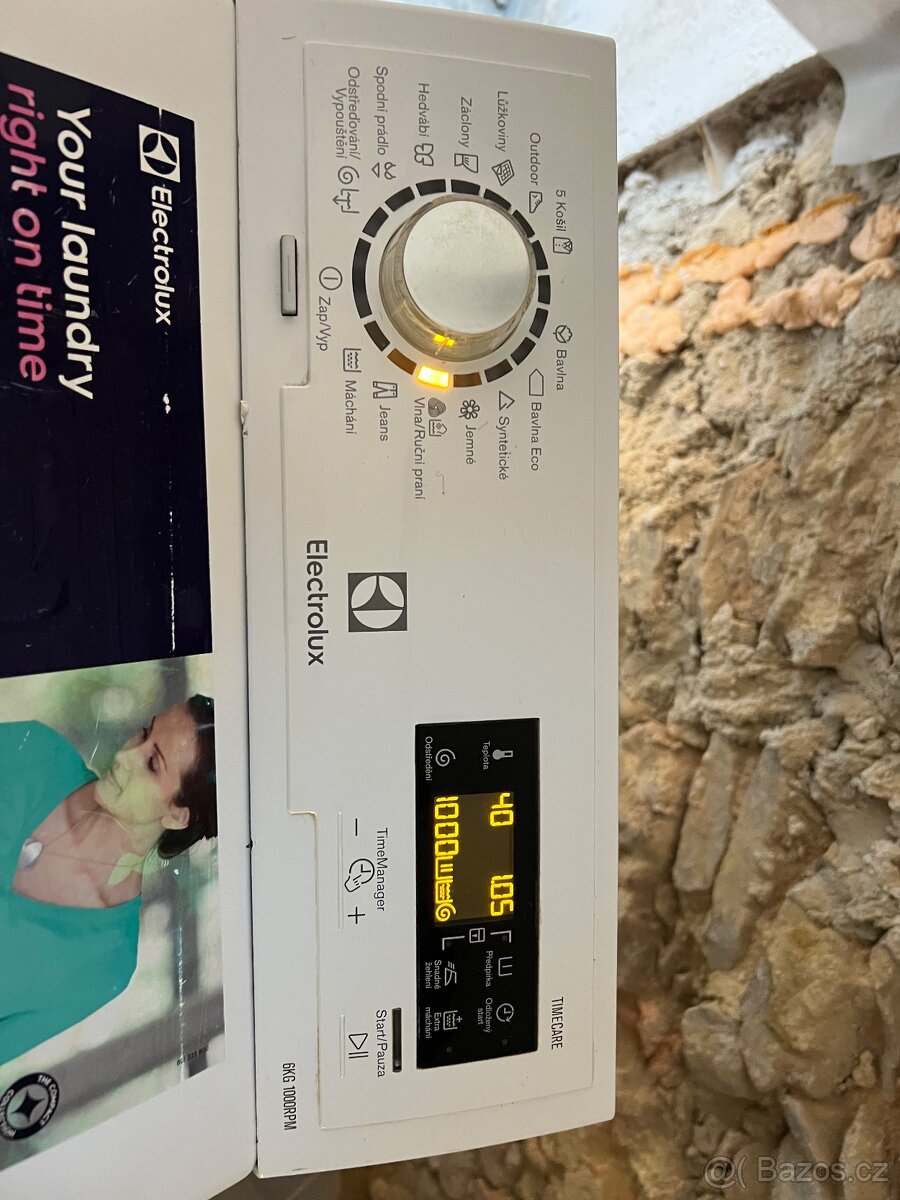 Pračka - Electrolux 1000 RPM – 6 kg - 2