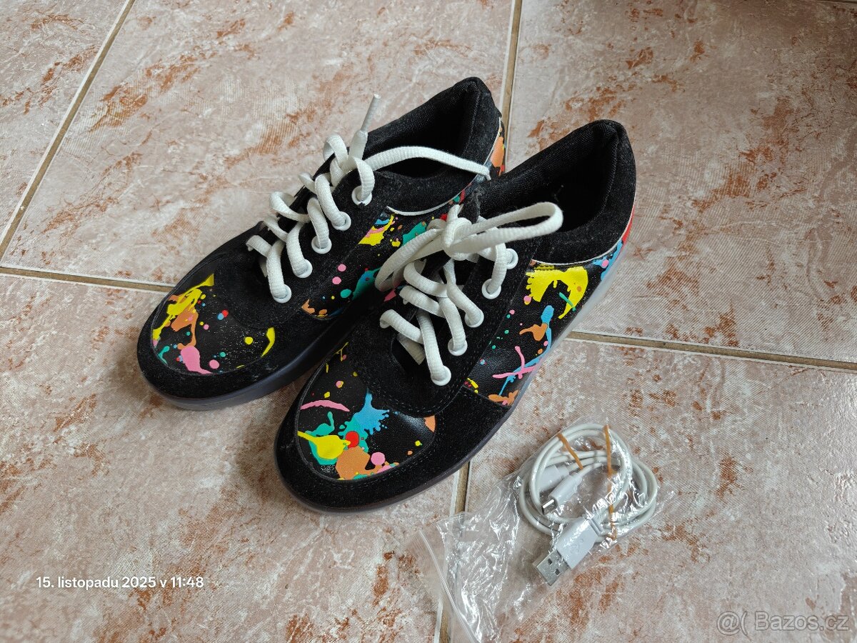 Blikací boty 2x - 2