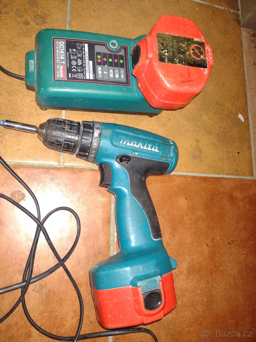 Aku vrtačka Makita 14,4 V - 2