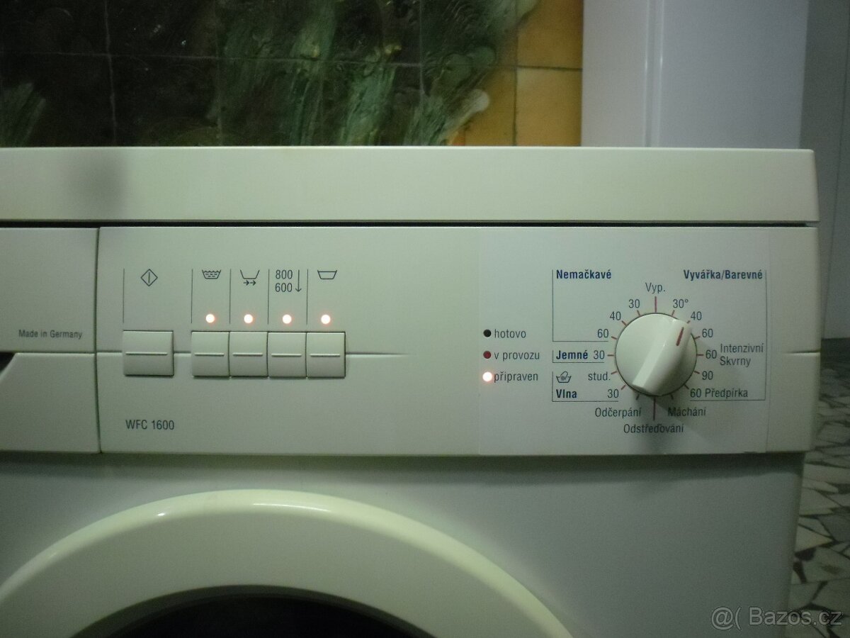 Prodáme pračku Bosch na 4,5 kg prádla, A class - 2