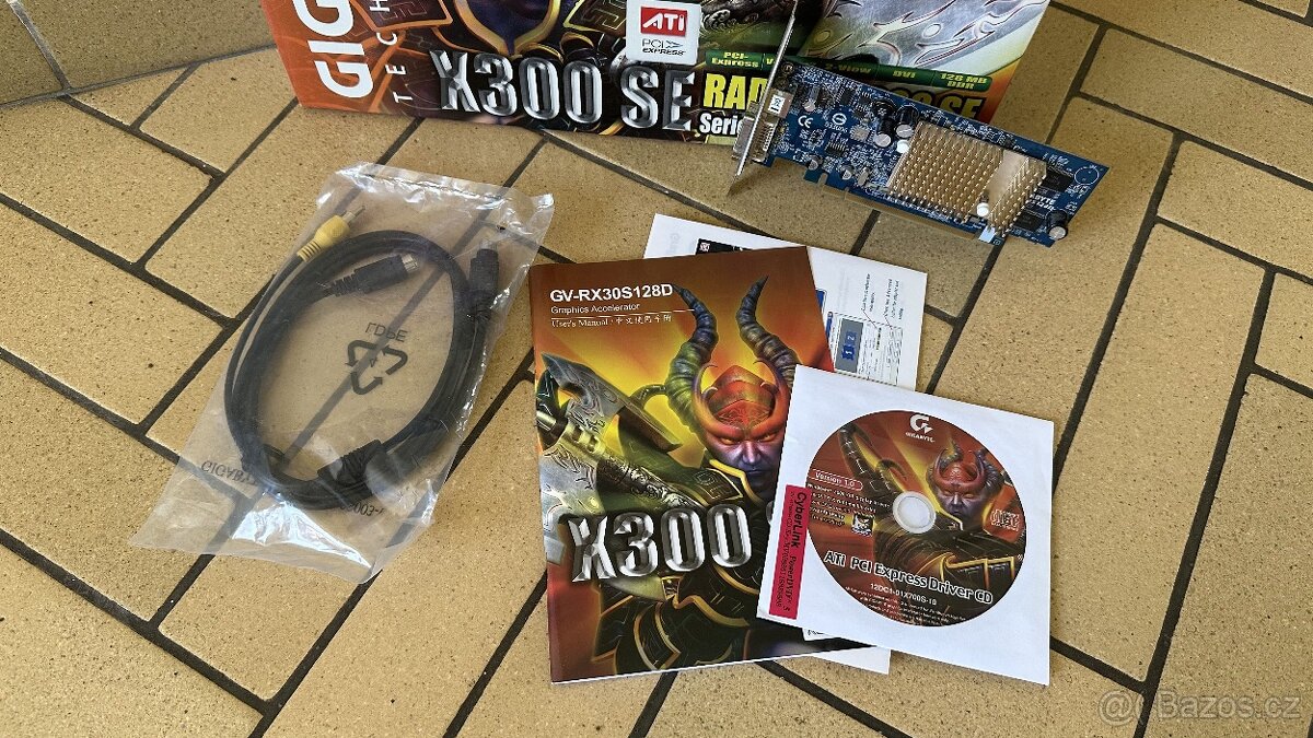 RETRO HW / ATI Radeon X300 SE / 128MB / Kompletní balení - 2