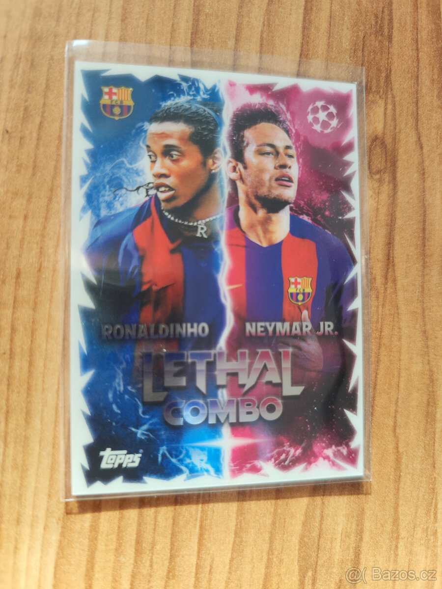 Fotbalové kartičky Match Attax 2025/26 Hall of Fame , Lethal - 2