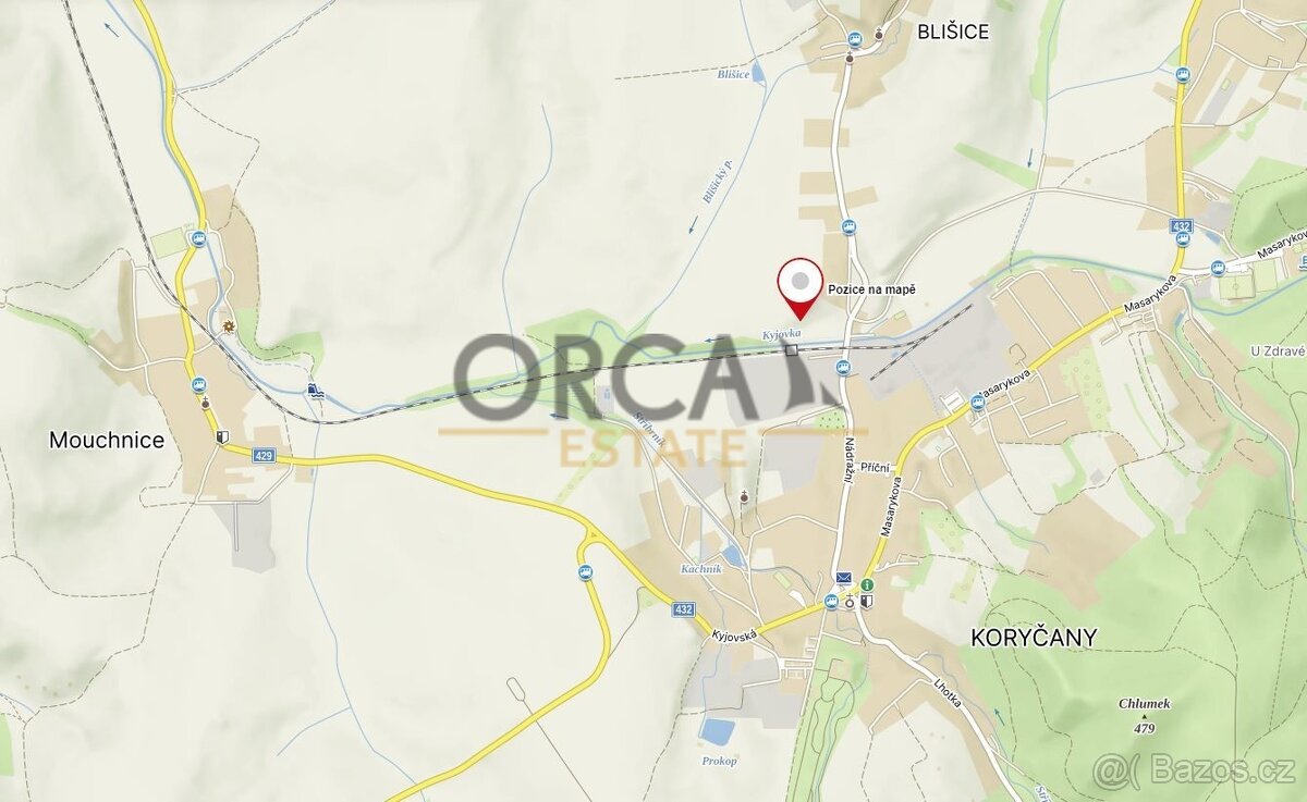 Prodej pozemků v k. ú. Koryčany o výměře 8104 m2 - 2