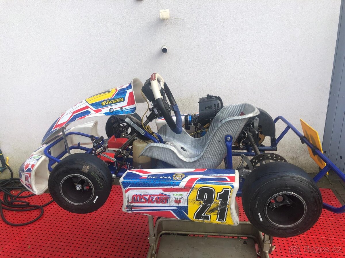Dětská motokára MS Kart tovární závodní speciál - 2