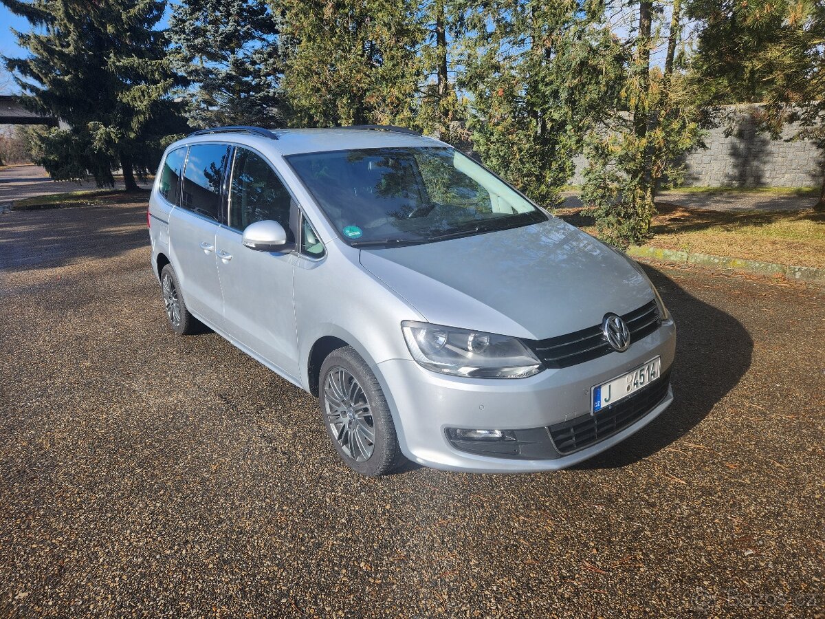 VW Sharan 2.0TDI 103kW 2011 Tažné 7 míst Navi Výhřív.sedadla - 2