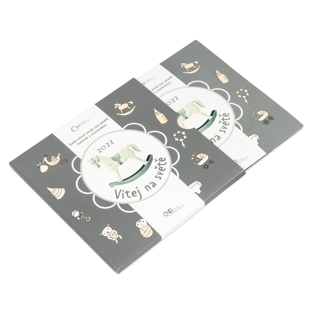 Sada oběžných mincí 2022 - Narození dítěte stand - 2