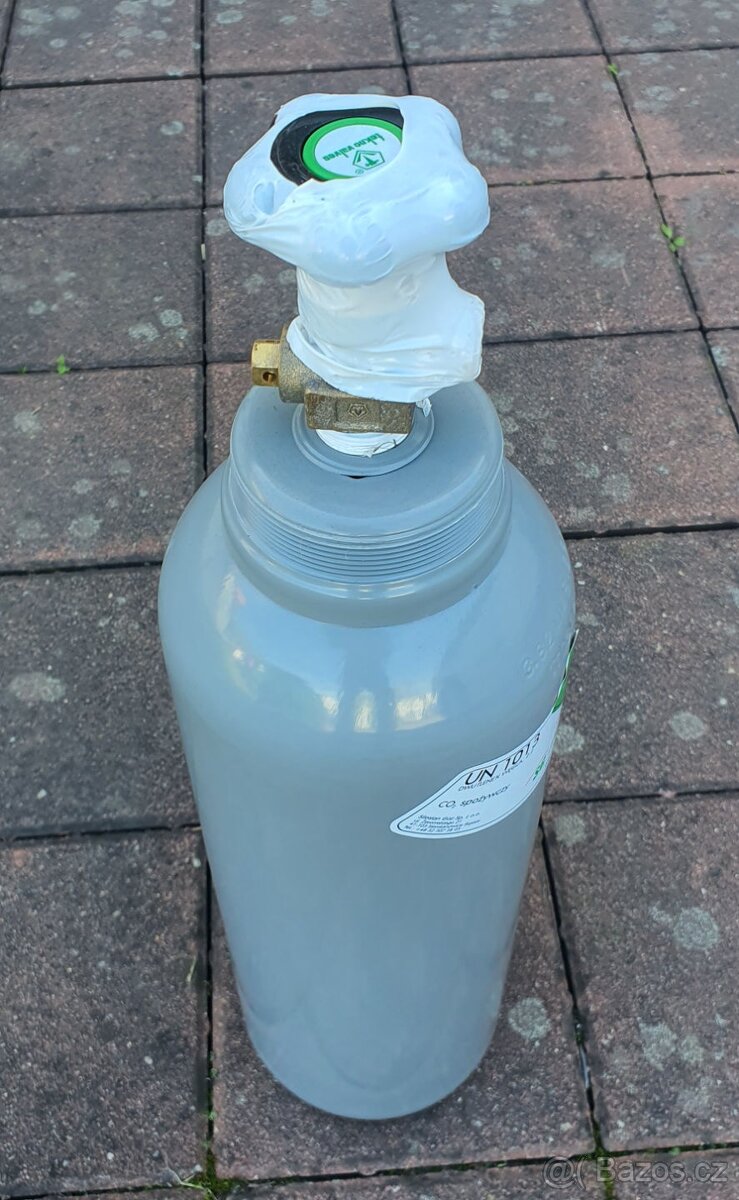 Plná tlaková láhev CO2 5l - nová - 2