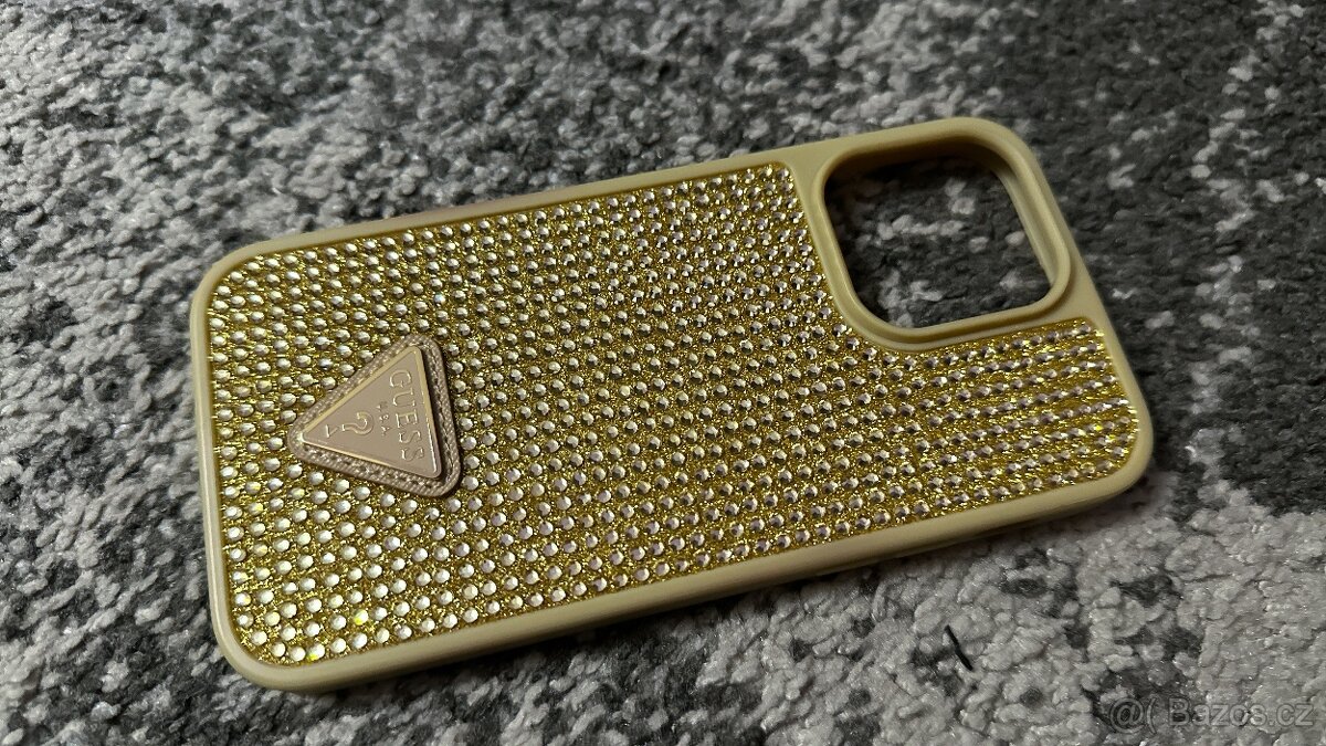Kryt Guess na iPhone 14 PRO MAX - Zlatý - 2