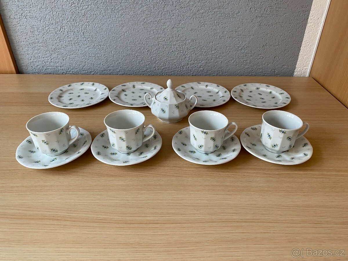 Nová raritní retro souprava Epiag D. F. Czechoslov. Carlsbad - 2